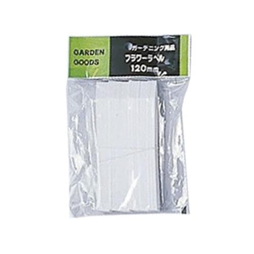 フラワーラベル 120MM100P ホワイト