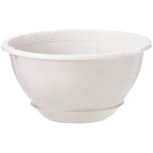 大和プラ ロイヤルポット 5号 ホワイト