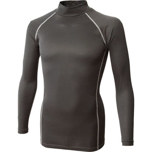 BTチェックハイネックシャツ