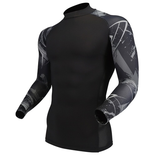 バックハイネックシャツ