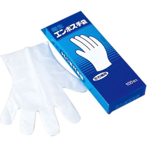 エンボス手袋 M 100枚入