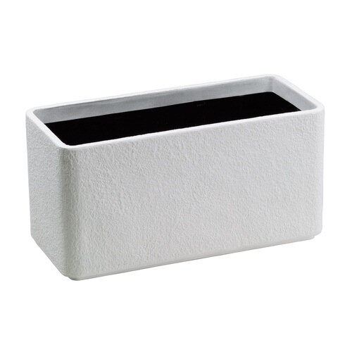 ホワイトプランター角丸