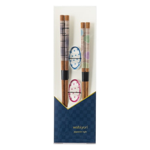 せせらぎ 箸置付2膳セット