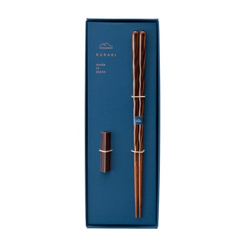 KURABI箸置き揃え・飴 29504