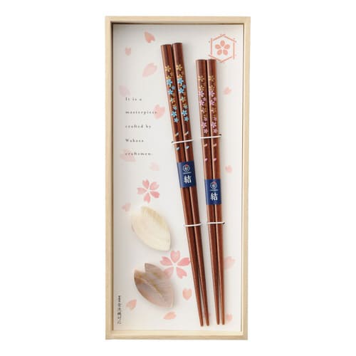 カワイ 村桜箸置き揃え 28897