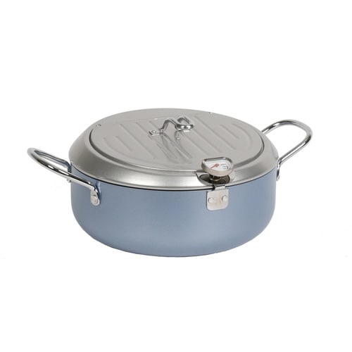 バット蓋付き天ぷら鍋24cm