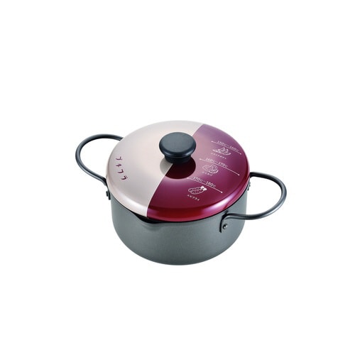 プチフラ フタ付揚げもの鍋16cm