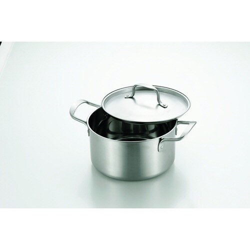 ステンレス深型両手鍋 20cm