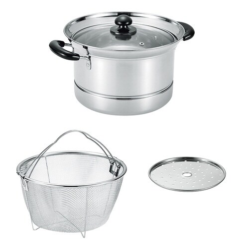 多用途鍋 深型両手鍋22cm