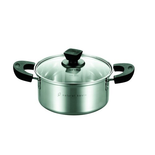 ナチュラルベーシック 両手鍋
