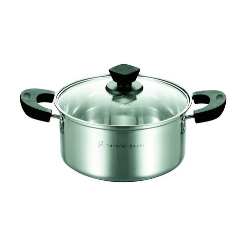 ナチュラルベーシック 両手鍋
