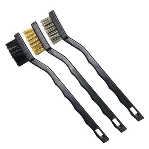 3本組ワイヤーブラシ