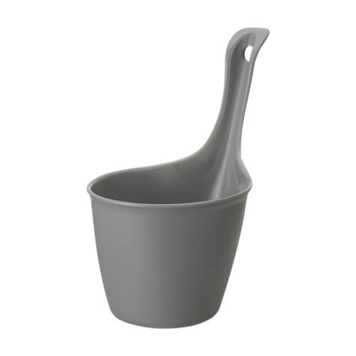 ハユール 手おけ グレー