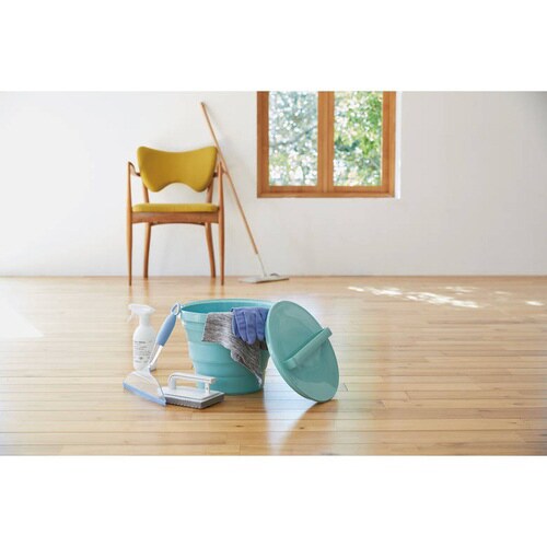 折畳めるバケツ 8L フタ付