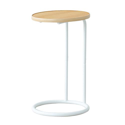 NK−331ラウンドサイドテーブル ラテNA