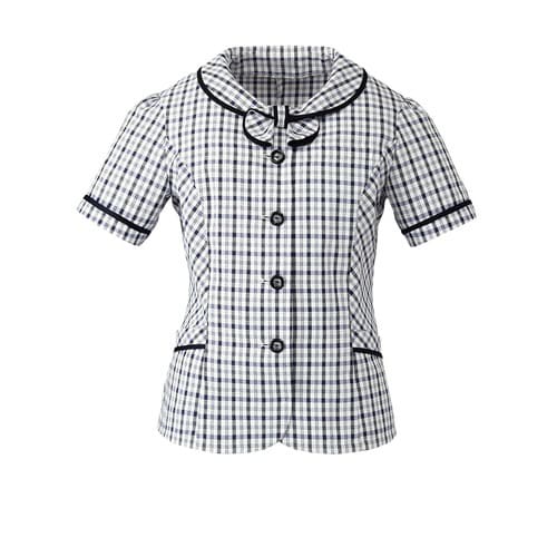 オーバーブラウス FB71184−7 ブルー 5号