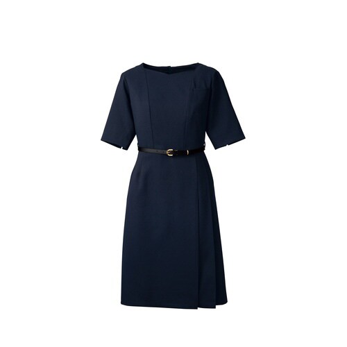 ワンピースベルト付き3020SCダークネイビーS
