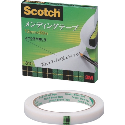 3M メンディングテープ 12mmX50m 巻芯径