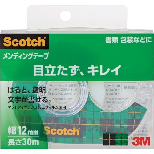 3M メンディングテープディスペンサー付 12mm