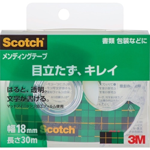 3M メンディングテープディスペンサー付 18mm
