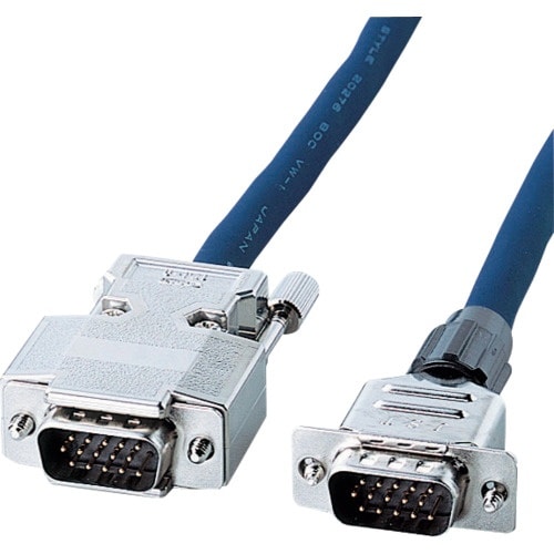 SANWA ディスプレイケーブル メタルコネクタタ