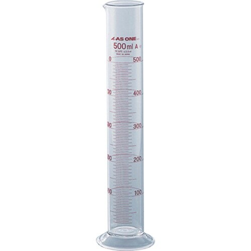 AS メスシリンダー 500ml(ASONE)