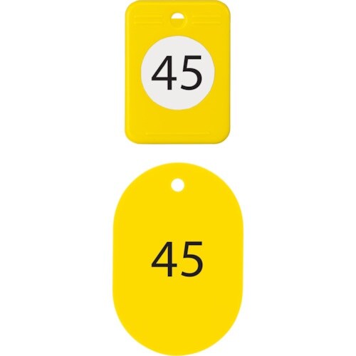 OP クロークチケット 41ー60番 黄 (20組