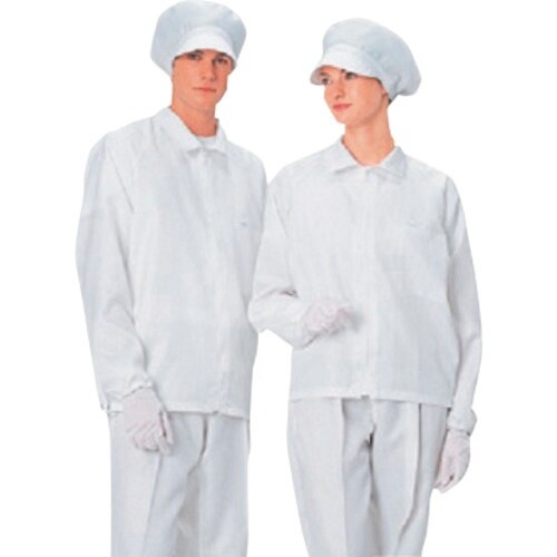 AS 無塵衣AS 249C(男女兼用上衣)L