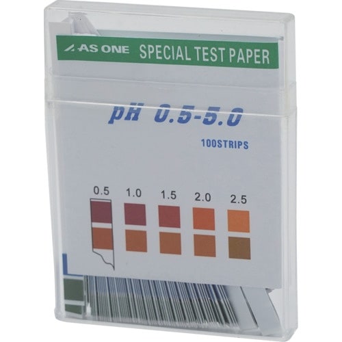 AS pH試験紙 スティックpH0.5−5.0 (