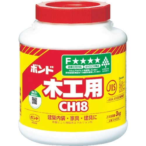 コニシ ボンド木工用 CH18 3kg(ポリ缶)