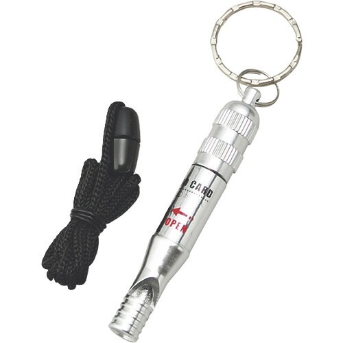 緑十字 防災用品 緊急用ホイッスル IDカード付き