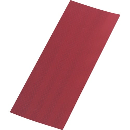 緑十字 3Mカプセルプリズム型高輝度反射シート 赤