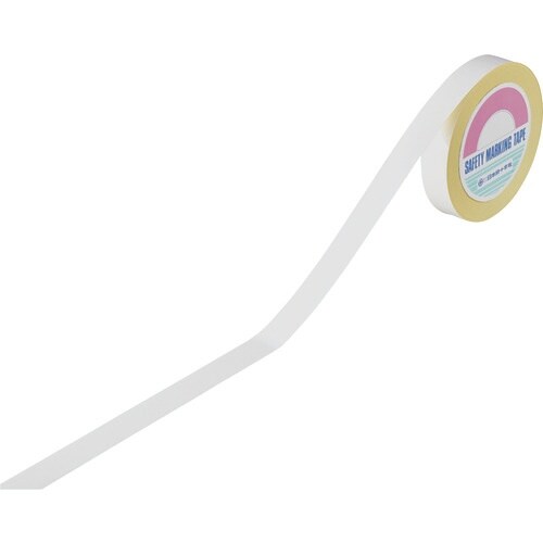 緑十字 ガードテープ(ラインテープ) 白 GTH−