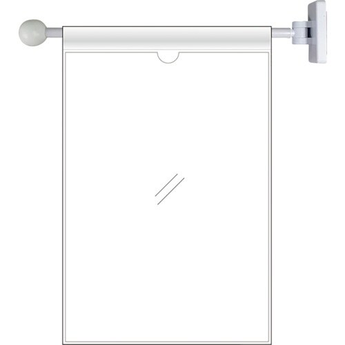 ユニット フラッグ式突き出し標識セット 両面ポケッ