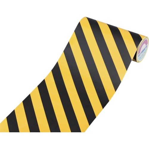 緑十字 トラ柄テープ 黄/黒 TR2−D 290m