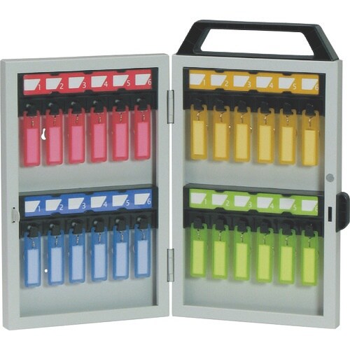 緑十字 キーボックス 24個吊用 KB−24 H3