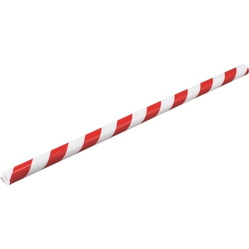 緑十字 トラ柄パイプクッション 赤/白 TRC−3