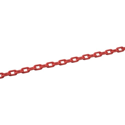 緑十字 プラスチックチェーン 赤 PT−630R