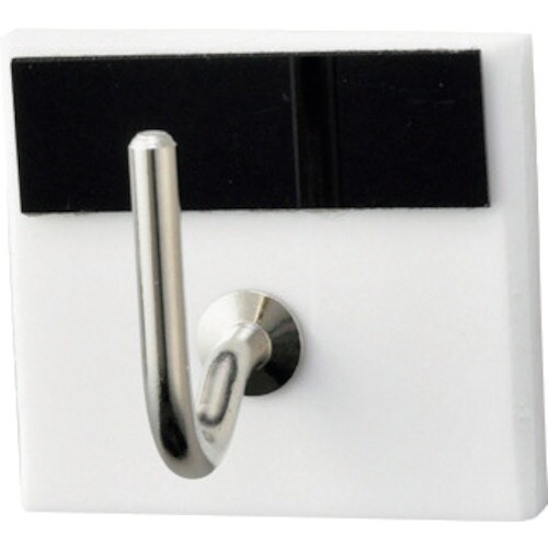 緑十字 キーハンガー 黒 30×33mm 裏面テー