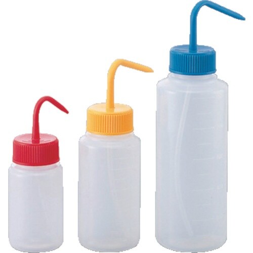 AS 洗浄瓶カラフルバリエ広口 レッド 250ml