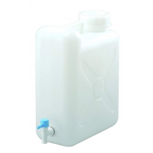 AS ヘンペイ広口活栓付瓶 20L