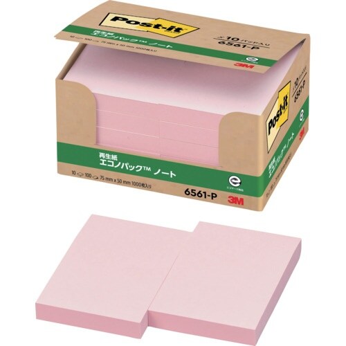 3M ポスト・イット 75X50mm 100枚X1