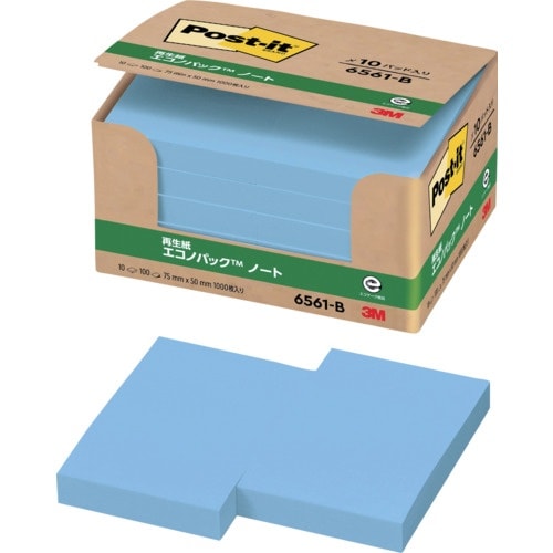 3M ポスト・イット 75X50mm 100枚X1
