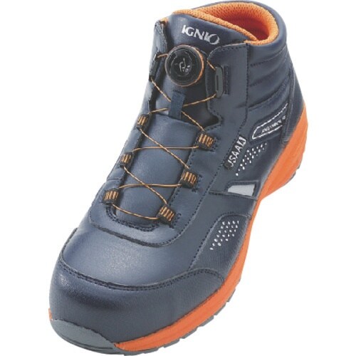 IGNIO ダイヤル式セーフティシューズ A種 ネ