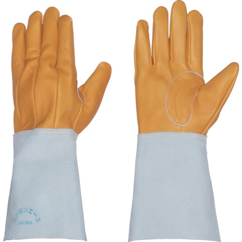 ペンギンエース 溶接用床革手袋 コンピ5本指 フリ