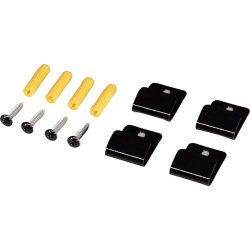 光 ネット取付金具 黒 4P