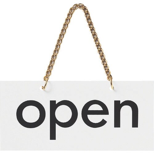 光 アクリルマットサイン OPEN−CLOSED