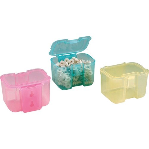 DENSAN スケルトン小箱黄