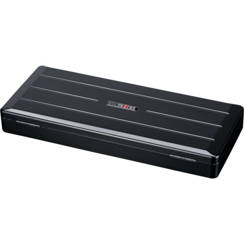 nepros スチール製工具箱 メタルケース ブラ