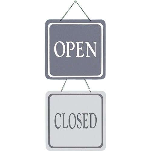 光 サインプレート OPENーCLOSED